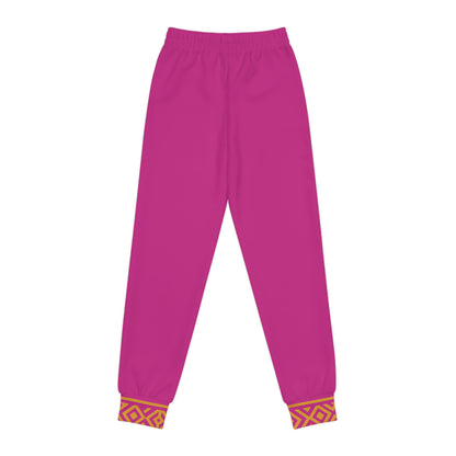 Future Legacy – Proud HBCU Grad Unisex Youth Joggers in Fuschia