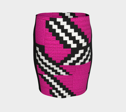 Fuchsia Rhythm Kente