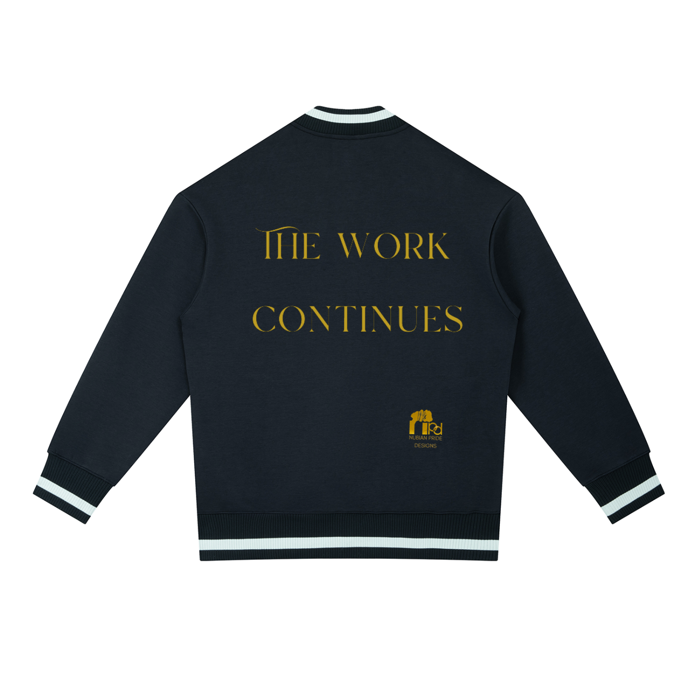 Icons of Heritage™ Contrast Piping Zip Unisex Bomber Jacket