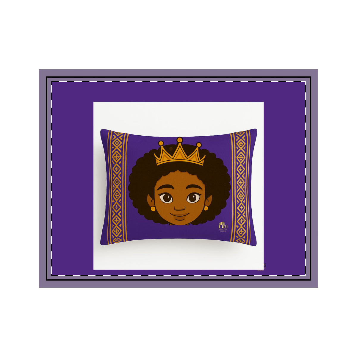 “Little Queen” Cotton Pillow Sham