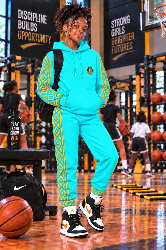 Trailblazers Unisex Hoodie in Teal