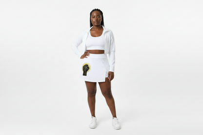 Power Fist A-Line Skirt