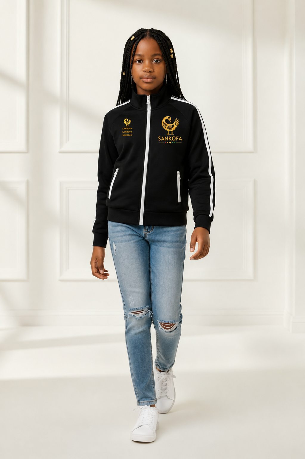 Sankofa Unisex Jacket for Kids