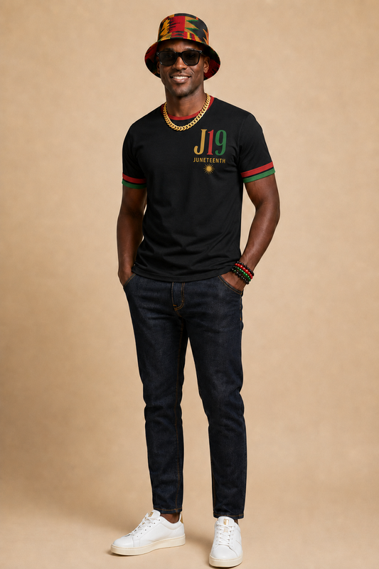 J19 – Juneteenth Men's Graphic Tee