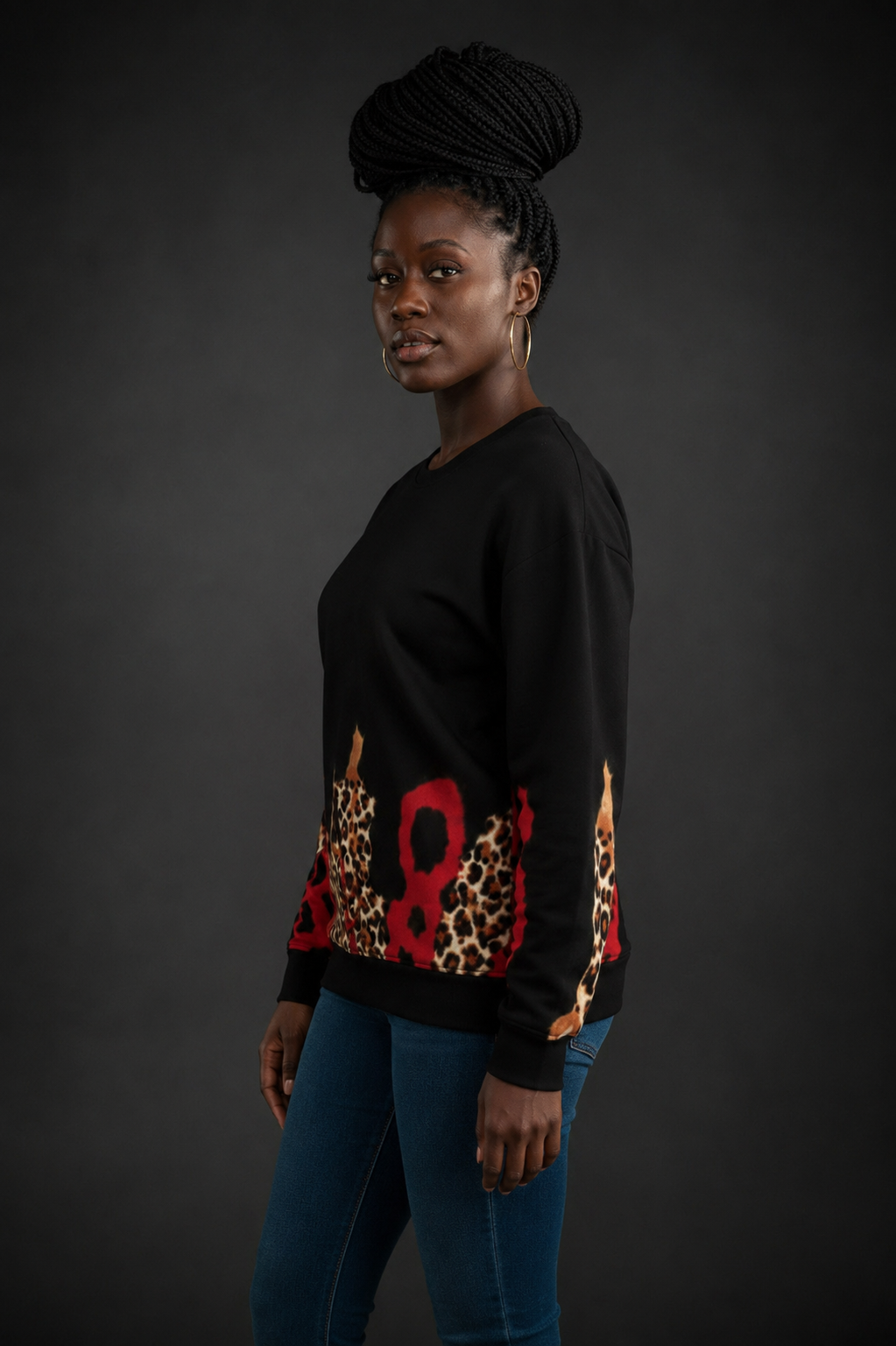 Elegance & Power Sweatshirt for Women