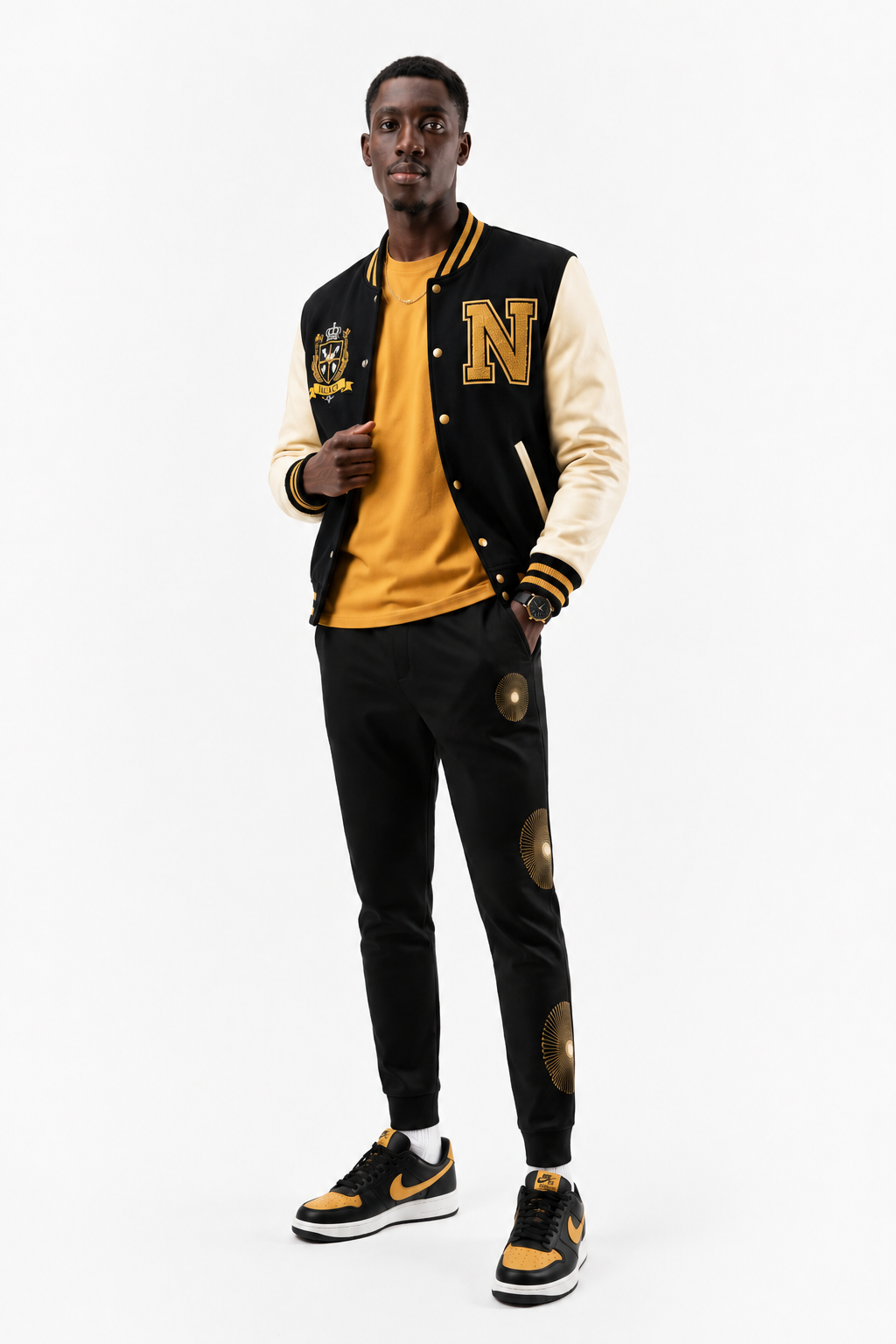 Afrocentric Luxe Edition Joggers for Men
