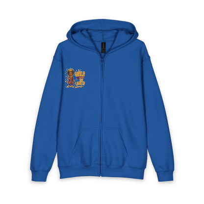 Young Queen – Girl’s Empowerment Youth Zipped Hoodie