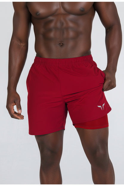 Men's 100% Polyester Quick-Dry Sport Shorts