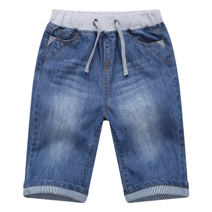 Boys Plaid Drawstring Shorts for Youth Boys