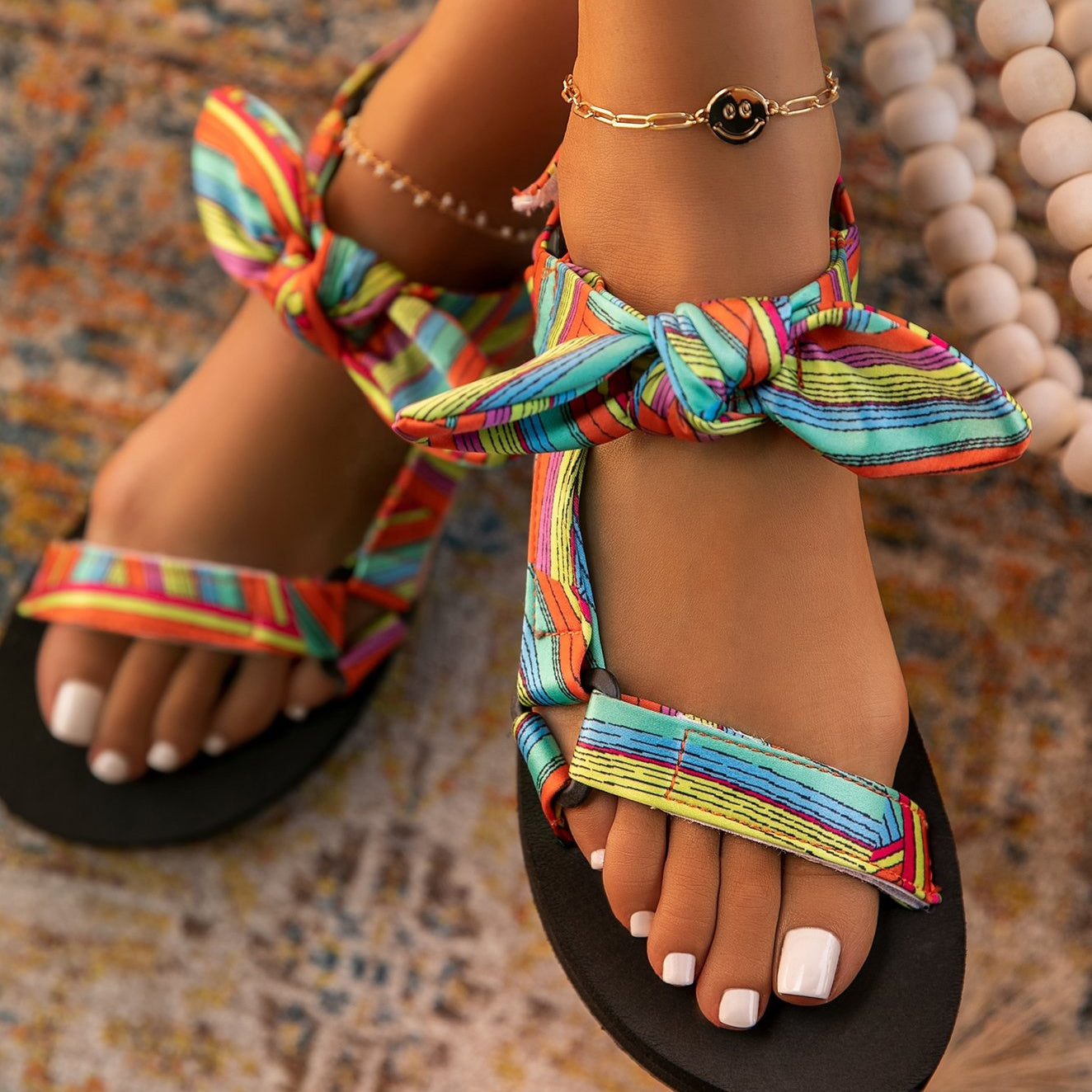 Womens Fancy Flat Sandals