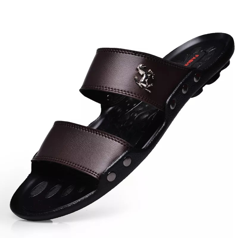 Men's Platform Slip-On Slippers