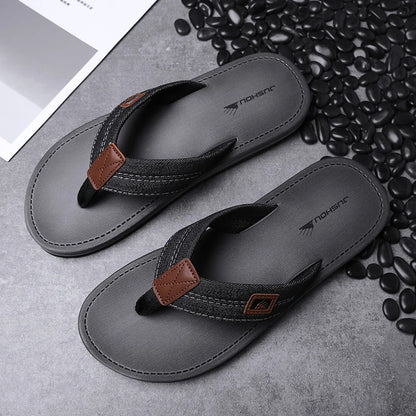 Men's Handmade Cotton Flip Flop Sandals