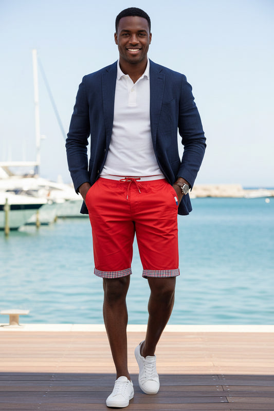 Men's Premium Cotton Drawstring Shorts