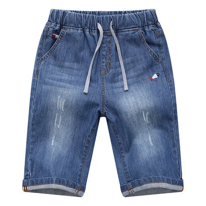 Boys Plaid Drawstring Shorts for Youth Boys