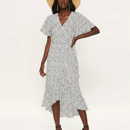 Floral Print Boho Maxi Dress