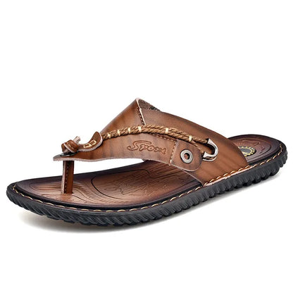 Men's Microfiber Platform Sandals