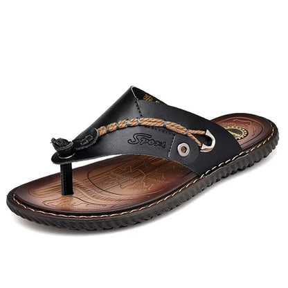 Men's Microfiber Platform Sandals