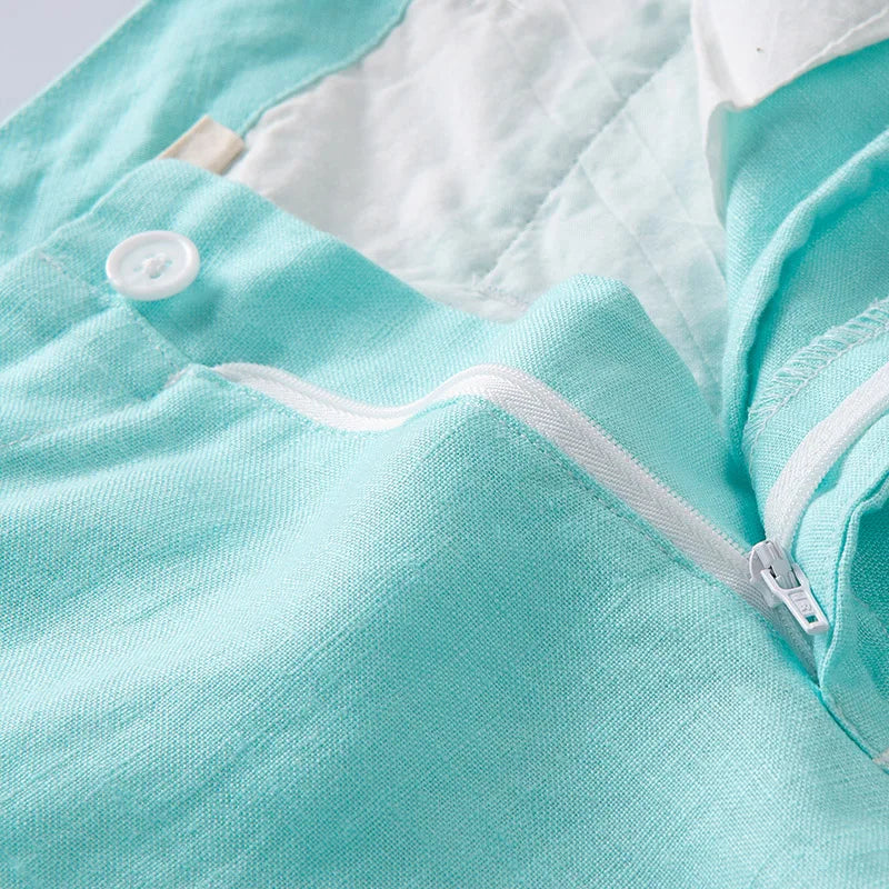 Men's Linen Casual Shorts