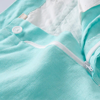 Men's Linen Casual Shorts