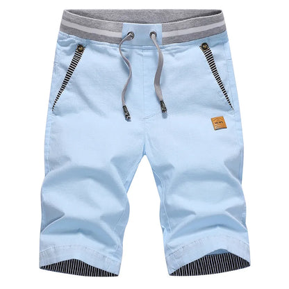 Men's Linen Cotton Casual Shorts