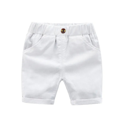 Boys' Cotton Elastic Waist Shorts