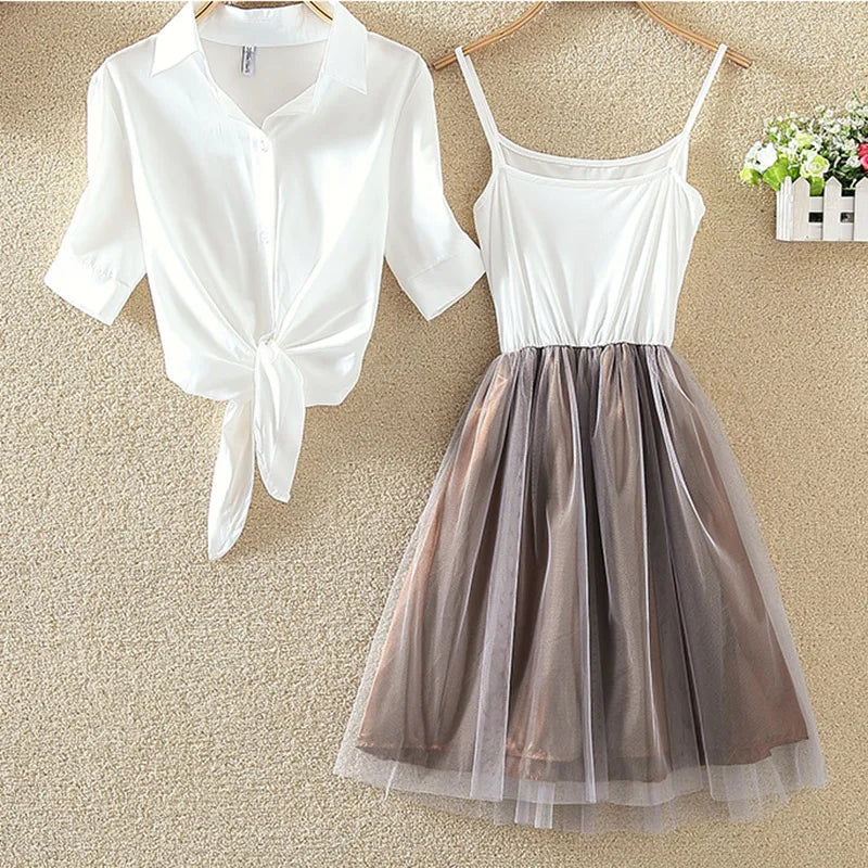 Waist-Tie Batwing Blouse