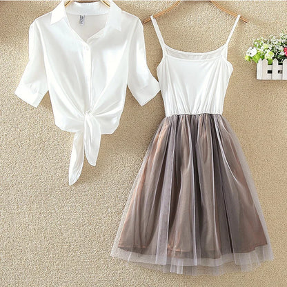 Waist-Tie Batwing Blouse