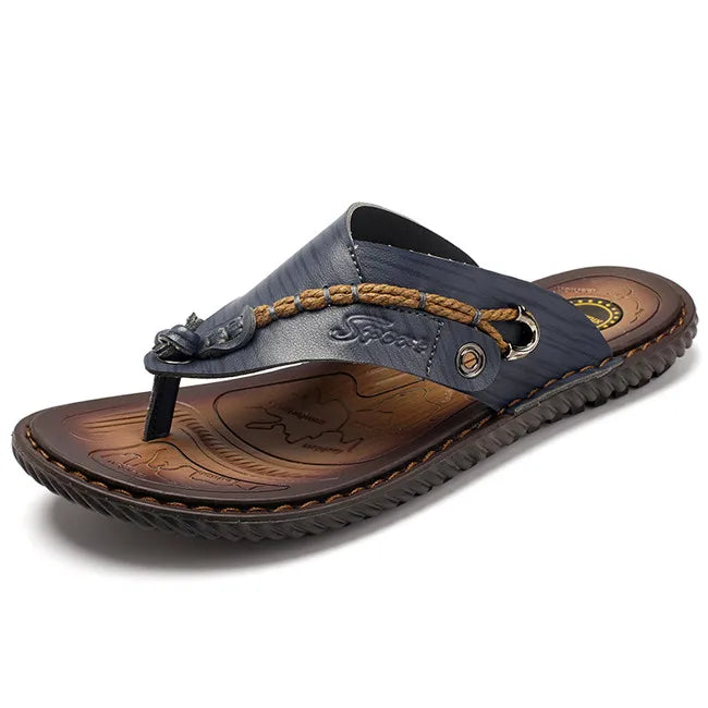 Men's Microfiber Platform Sandals