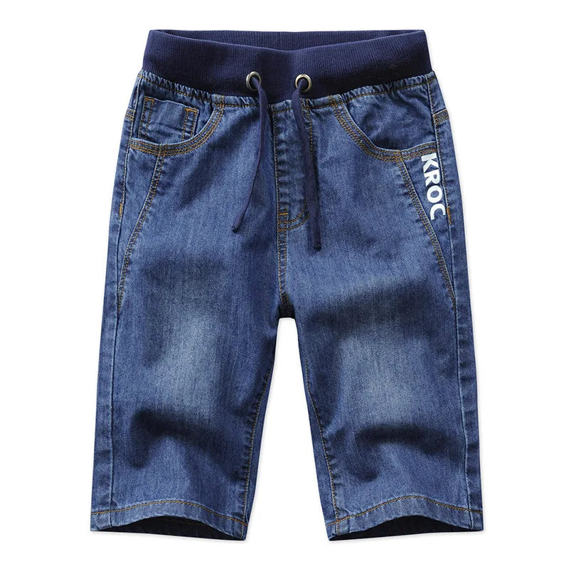 Boys Plaid Drawstring Shorts for Youth Boys