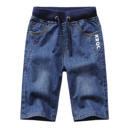 Boys Plaid Drawstring Shorts for Youth Boys