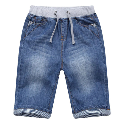 Boys Plaid Drawstring Shorts for Youth Boys