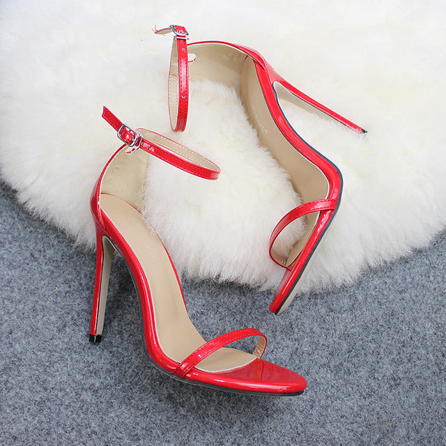 Strappy Stihletto Heel Sandals