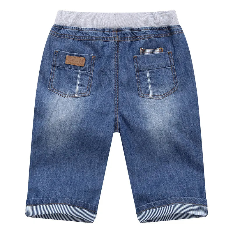 Boys Plaid Drawstring Shorts for Youth Boys