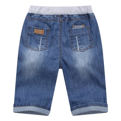 Boys Plaid Drawstring Shorts for Youth Boys