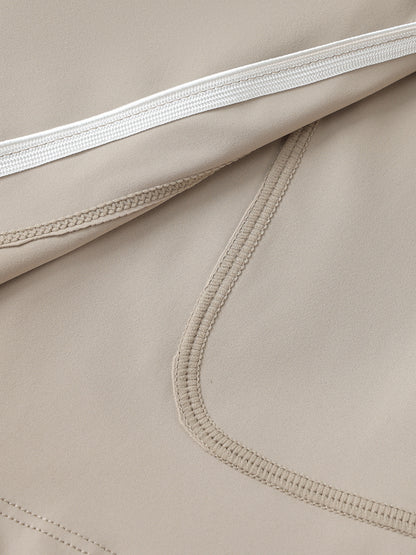 "Sovereign Path" High-Waist A-Line Skirt