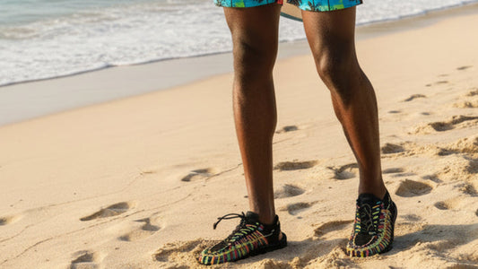 Woven Cross-Strap Beach Sandals