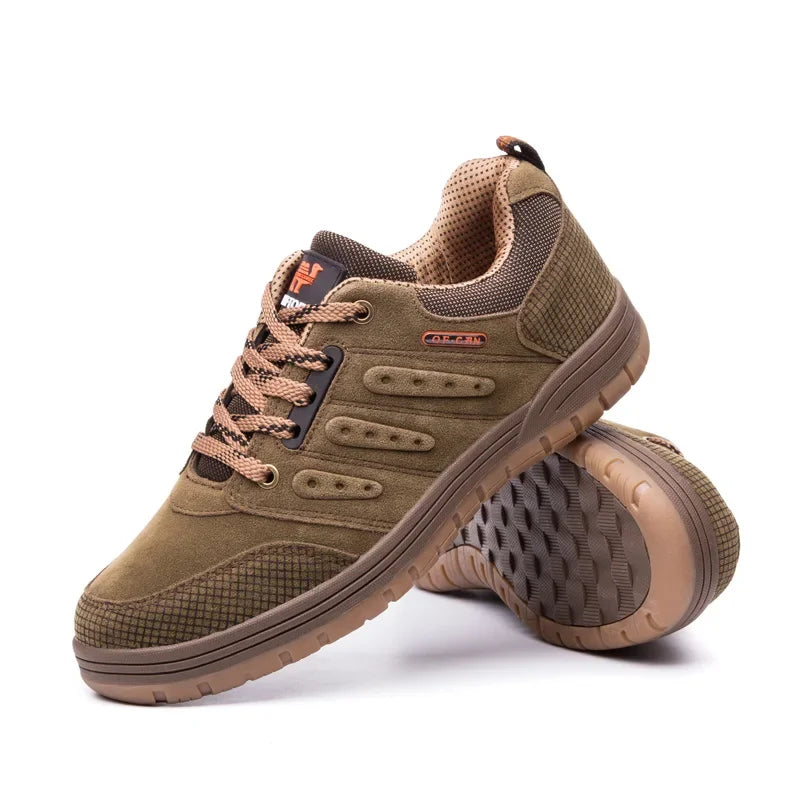 Youth Boys Non-Slip Lace-Up Casual Shoes – Breathable