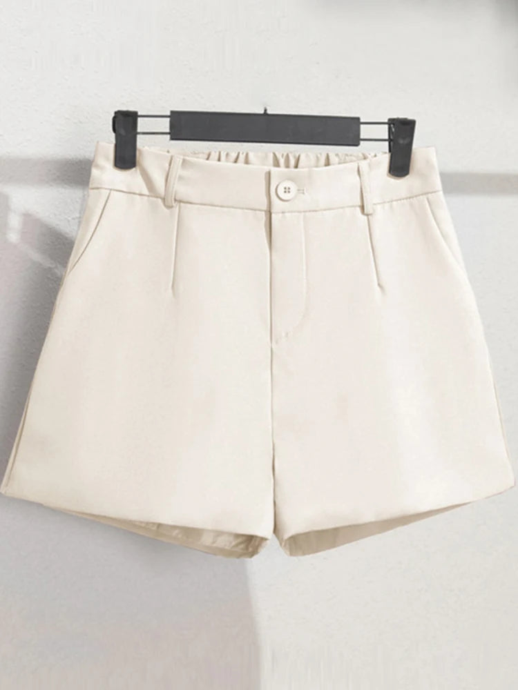 Youth Girls' Wide-Leg High-Waist Shorts