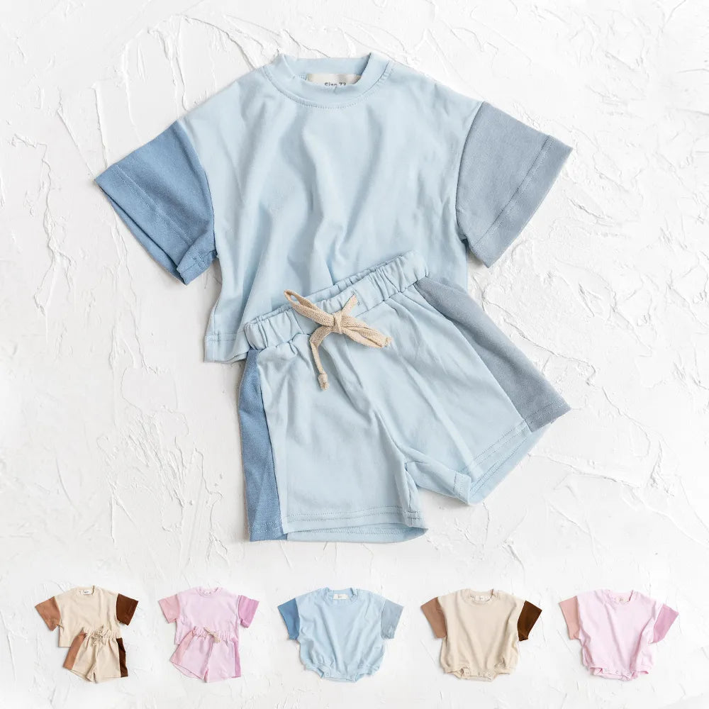 Girls Boutique Multi-Color Short Set