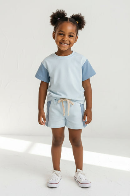 Girls Boutique Multi-Color Short Set
