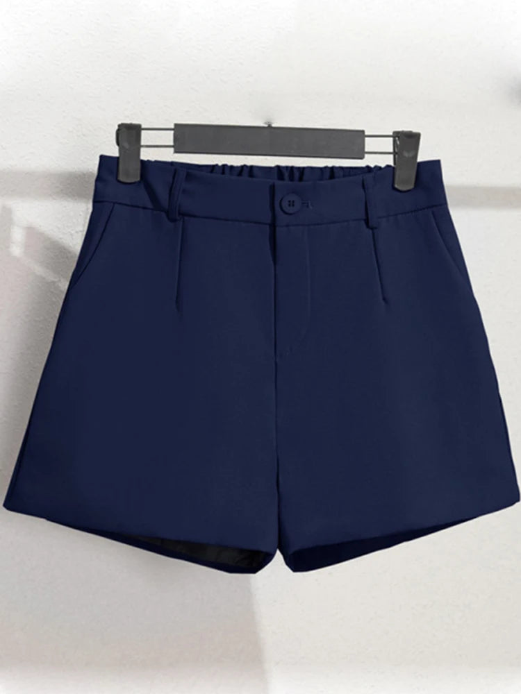 Youth Girls' Wide-Leg High-Waist Shorts