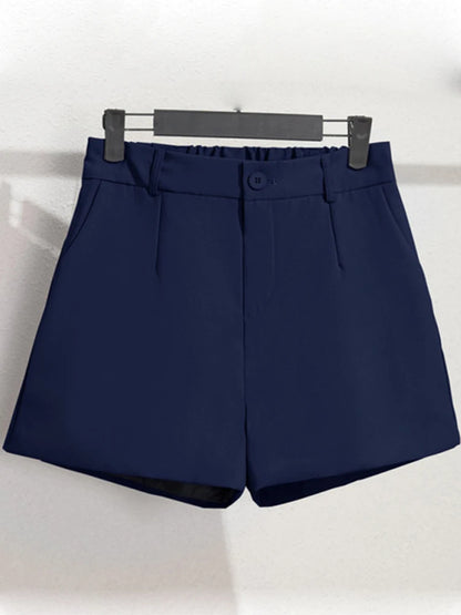 Youth Girls' Wide-Leg High-Waist Shorts