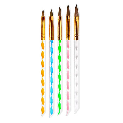 Nail Art Brush Remove Nail Dust Brush Acrylic UV Gel Polish Powder