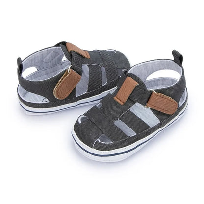 Baby Boys' Canvas Anti-Slip Sandals