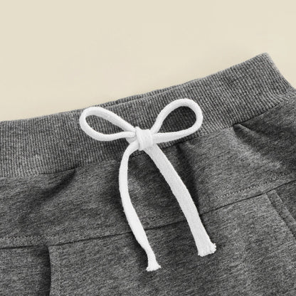 Casual Drawstring Shorts for Boys