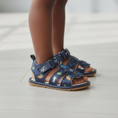 Baby Boys' Canvas Anti-Slip Sandals