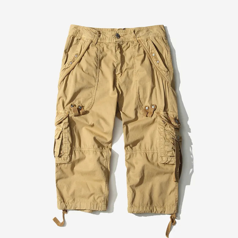 Youth Boys Knee-Length Cargo Shorts