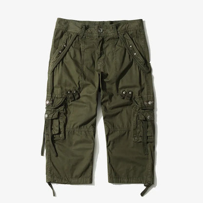 Youth Boys Knee-Length Cargo Shorts