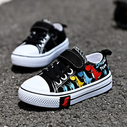 Boys' Dinosaur Print Sneakers