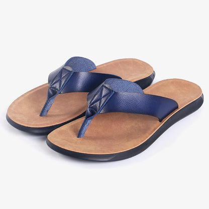 Men's PU Platform Roman Slide Sandals